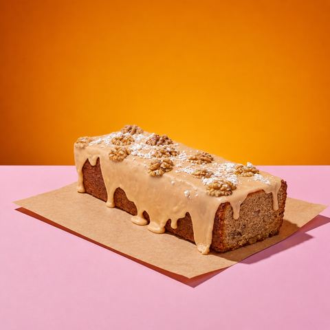 Coffee & Walnut Loaf Cake